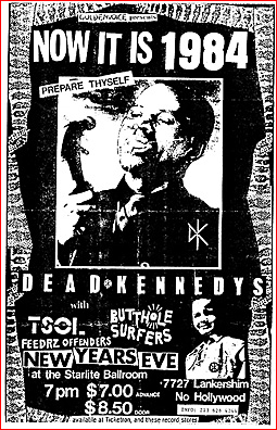 one of the few corresponding DK show flyers...