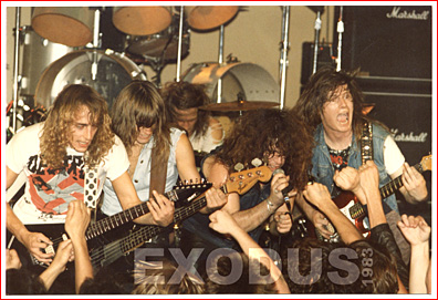 1983 Exodus promo photo