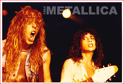 1984 Metallica promo photo